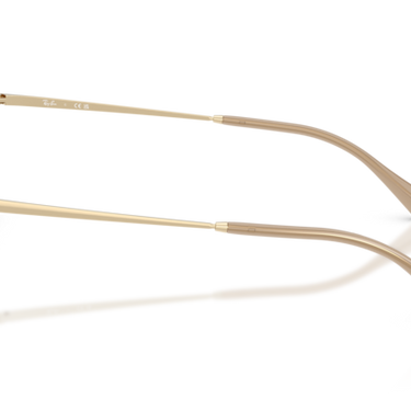 Ray-Ban RB3782 9213/2 Idan lichtgoud met groen glazen – zijaanzicht