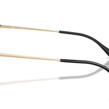 Ray-Ban RB3782 92139A Idan lichtgoud met donkergroen gepolariseerd glazen – zijaanzicht