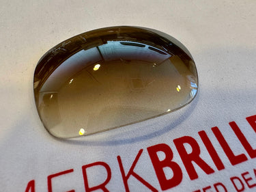 1 logo glas RB 4068 maat 59 bruin gradient met lichte beschadiging