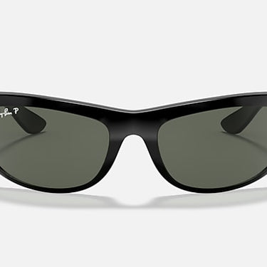Ray-Ban Balorama RB4089 601/58 zwart gepolariseerd – vooraanzicht