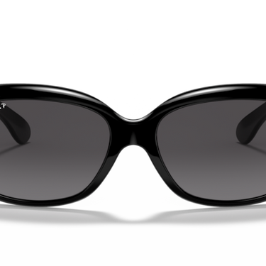 Ray-Ban RB4101 601/T3 Jackie Ohh glanzend zwart – vooraanzicht