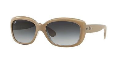 Ray-Ban Jackie OHH RB4101 61728G Beige-Grijs Gradient Donker Grijs