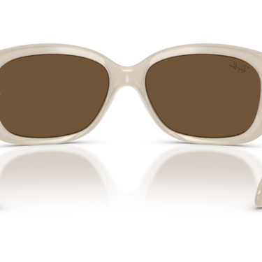 Ray-Ban RB4101 688753 Jackie Ohh mat opaal ivoor – achteraanzicht
