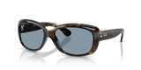 Ray-Ban RB4101 710/56 Jackie Ohh glanzend licht havana – schuin vooraanzicht
