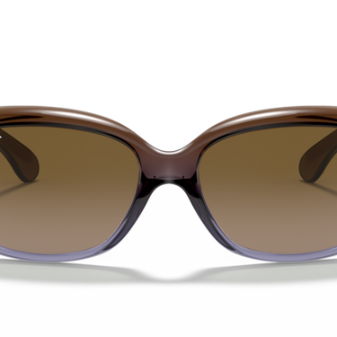 Ray-Ban RB4101 860/51 Jackie Ohh glanzend bruin – vooraanzicht