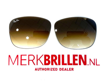 Set glazen voor Ray-Ban RB4174 bruin gradiënt