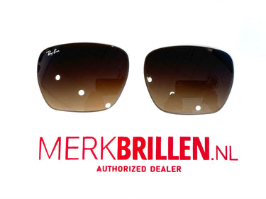 Set glazen voor Ray-Ban RB4186 856/13 bruin gradiënt