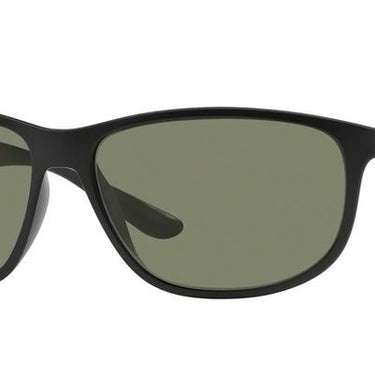 Ray-Ban Liteforce RB4213 601S9A Zwart-Gepolariseerd Groen
