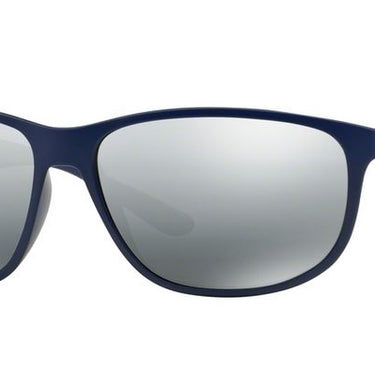Ray-Ban Liteforce RB4213 616188 Donker Blauw-Grijs Mirror Zilver