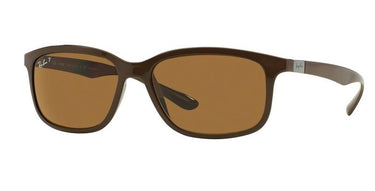 Ray-Ban TECH RB4215 612783 Donkerbruin-Gepolariseerd Bruin