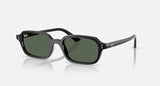 Ray-Ban Zuri RB4455 667771 zwart – schuin vooraanzicht