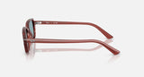 Ray-Ban Zuri RB4455 680980 roestbruin – zijaanzicht
