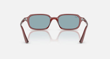 Ray-Ban Zuri RB4455 680980 roestbruin – achteraanzicht