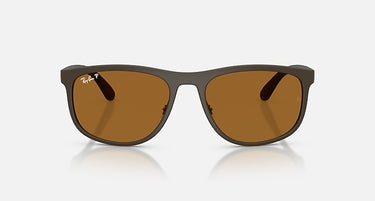 Ray-Ban RB4468 6124BB Liteforce zandbruin – vooraanzicht