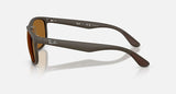 Ray-Ban RB4468 6124BB Liteforce zandbruin – zijaanzicht
