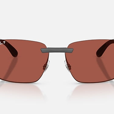 Ray-Ban RB4470CH 60171B Polarized S zandgrijs – vooraanzicht