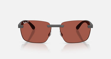 Ray-Ban RB4470CH 60171B Polarized S zandgrijs – vooraanzicht