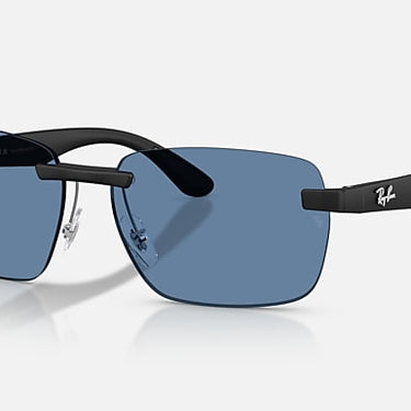 Ray-Ban RB4470CH 601S1C Polarized S zandzwart – schuin vooraanzicht