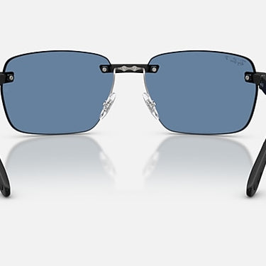 Ray-Ban RB4470CH 601S1C Polarized S zandzwart – achteraanzicht
