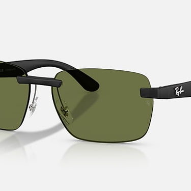 Ray-Ban RB4470CH 601S/2 Polarized S zandzwart – schuin vooraanzicht