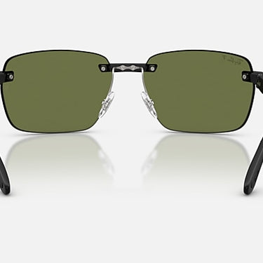 Ray-Ban RB4470CH 601S/2 Polarized S zandzwart – achteraanzicht