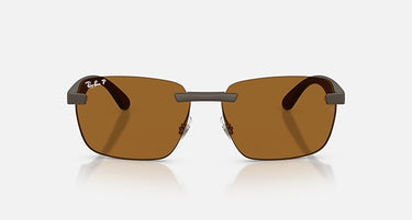 Ray-Ban RB4470CH 6124BB Polarized S zandbruin – vooraanzicht