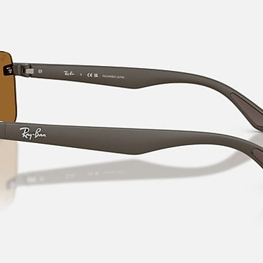 Ray-Ban RB4470CH 6124BB Polarized S zandbruin – zijaanzicht