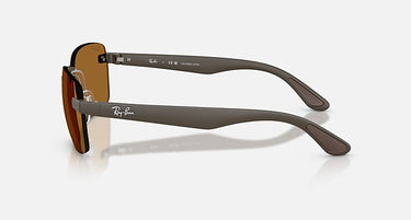 Ray-Ban RB4470CH 6124BB Polarized S zandbruin – zijaanzicht