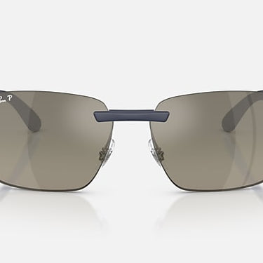 Ray-Ban RB4470CH 63315J Polarized+ zanddonkerblauw – vooraanzicht