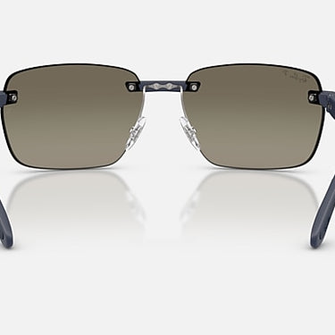 Ray-Ban RB4470CH 63315J Polarized+ zanddonkerblauw – achteraanzicht