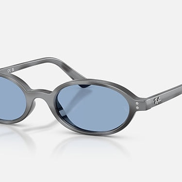 Ray-Ban RB4472 685480 Khal donkergrijs havana – schuin vooraanzicht