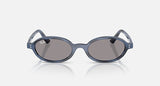 Ray-Ban RB4472 6855/1 Khal blauw havana – vooraanzicht