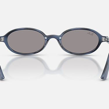 Ray-Ban RB4472 6855/1 Khal blauw havana – achteraanzicht