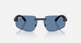 Ray-Ban RB4475CH 601S1C Polarized S zandzwart – vooraanzicht