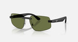 Ray-Ban RB4475CH 601S/2 Polarized S zandzwart – schuin vooraanzicht