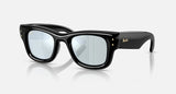 Ray-Ban RB4940 601/30 Wayfarer Puffer zwart – schuin vooraanzicht