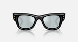 Ray-Ban RB4940 601/30 Wayfarer Puffer zwart – vooraanzicht