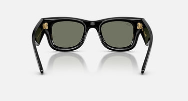 Ray-Ban RB4940 601/30 Wayfarer Puffer zwart – achteraanzicht
