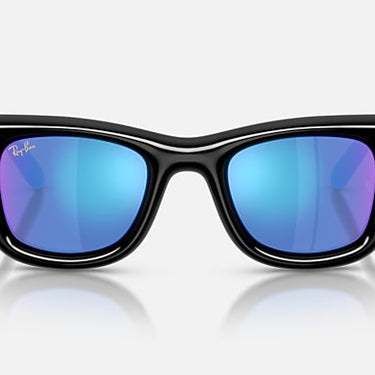 Ray-Ban RB4940 601/55 Wayfarer Puffer zwart – vooraanzicht