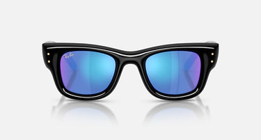 Ray-Ban RB4940 601/55 Wayfarer Puffer zwart – vooraanzicht