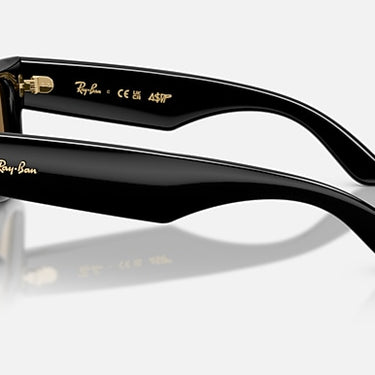 Ray-Ban RB4940 601/55 Wayfarer Puffer zwart – zijaanzicht