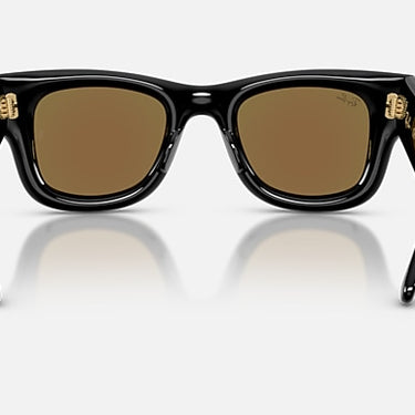 Ray-Ban RB4940 601/55 Wayfarer Puffer zwart – achteraanzicht