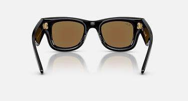 Ray-Ban RB4940 601/55 Wayfarer Puffer zwart – achteraanzicht