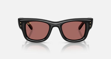 Ray-Ban RB4940 601/69 Wayfarer Puffer zwart – vooraanzicht