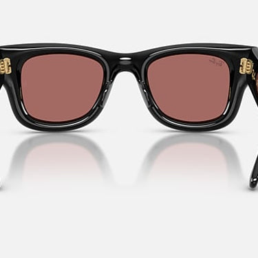 Ray-Ban RB4940 601/69 Wayfarer Puffer zwart – achteraanzicht