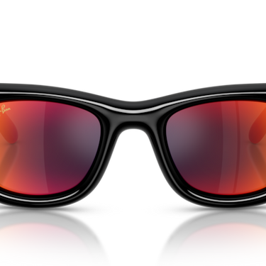Ray-Ban RB4940 601/6Q Wayfarer Puffer zwart – vooraanzicht