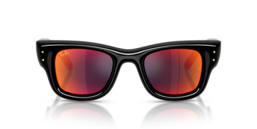 Ray-Ban RB4940 601/6Q Wayfarer Puffer zwart – vooraanzicht