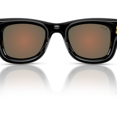 Ray-Ban RB4940 601/6Q Wayfarer Puffer zwart – achteraanzicht