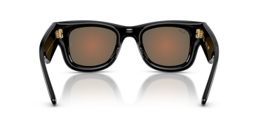 Ray-Ban RB4940 601/6Q Wayfarer Puffer zwart – achteraanzicht