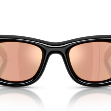 Ray-Ban RB4940 601/7J Wayfarer Puffer zwart – vooraanzicht